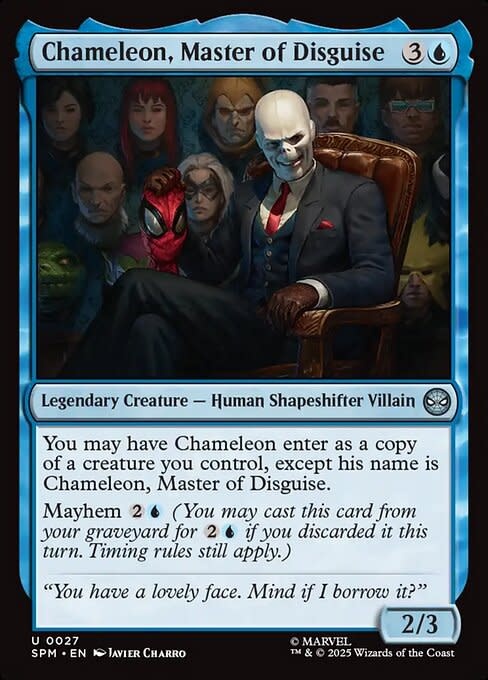 Chameleon, Master of Disguise - Foil
