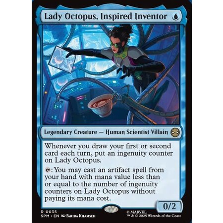 Lady Octopus, Inspired Inventor - Foil