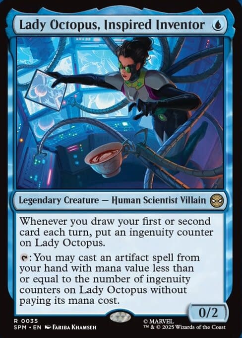 Lady Octopus, Inspired Inventor - Foil