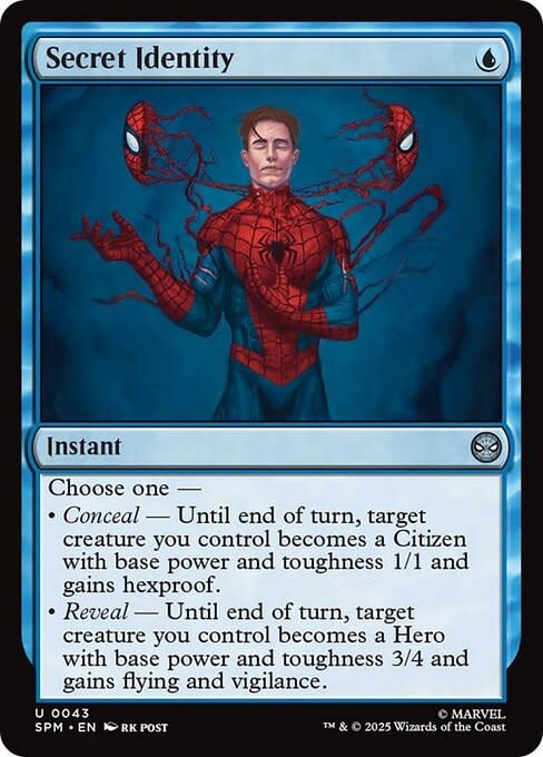 Secret Identity - Foil