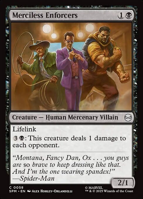 Merciless Enforcers - Foil
