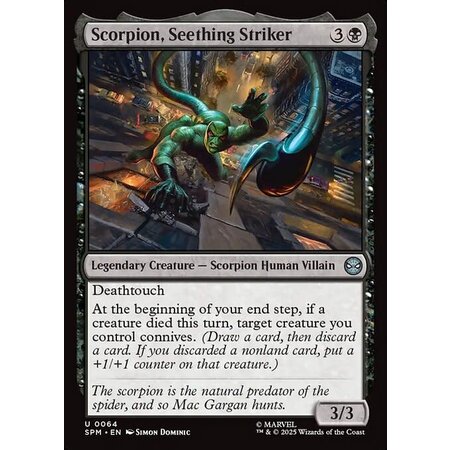 Scorpion, Seething Striker - Foil
