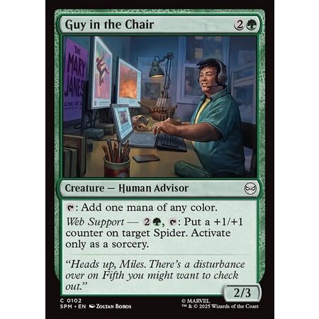 Guy in the Chair - Foil