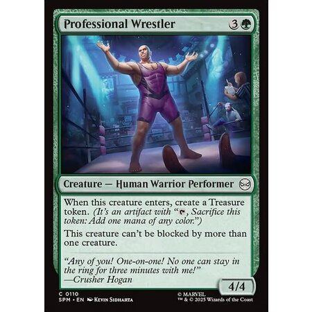 Professional Wrestler - Foil