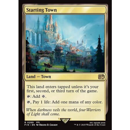 Starting Town - Foil