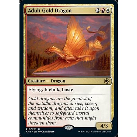 Adult Gold Dragon