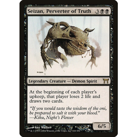 Seizan, Perverter of Truth
