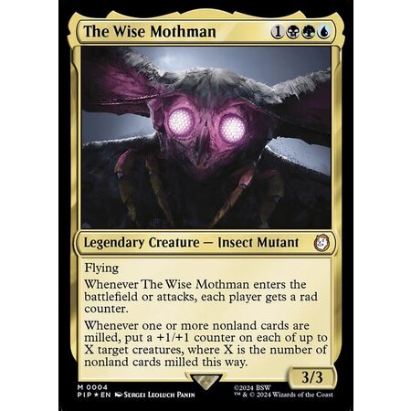The Wise Mothman - Foil