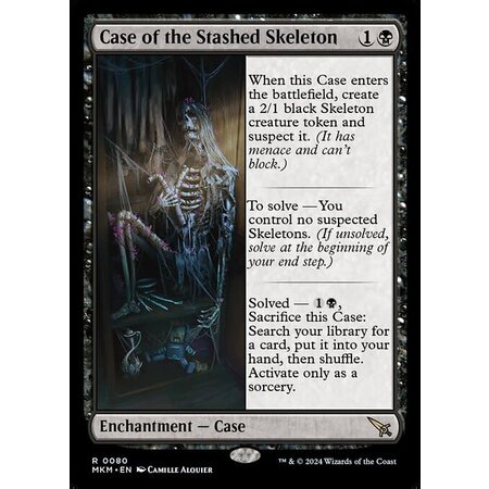 Case of the Stashed Skeleton