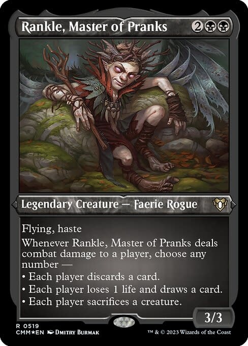 Rankle, Master of Pranks - Foil-Etched
