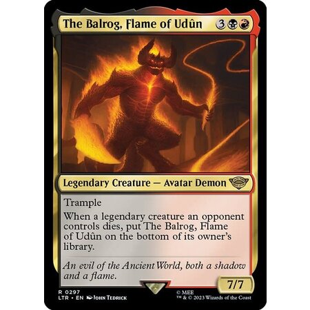 The Balrog, Flame of Udun