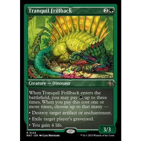 Tranquil Frillback - Foil Etched