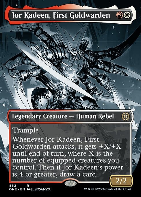 Jor Kadeen, First Goldwarden - Step-And-Compleat Foil