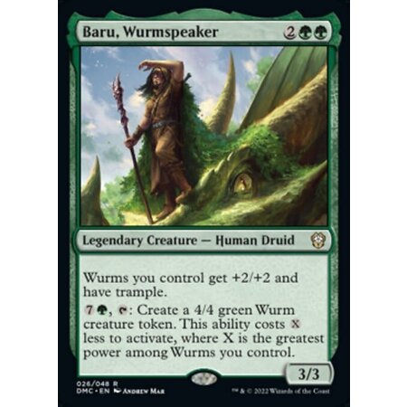 Baru, Wurmspeaker - Foil