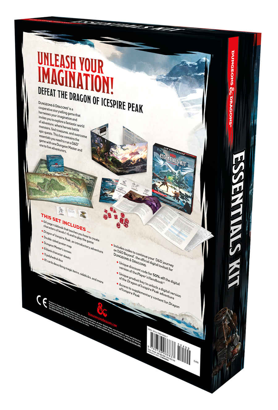 Dungeons & Dragons 5th Edition RPG: Essentials Kit