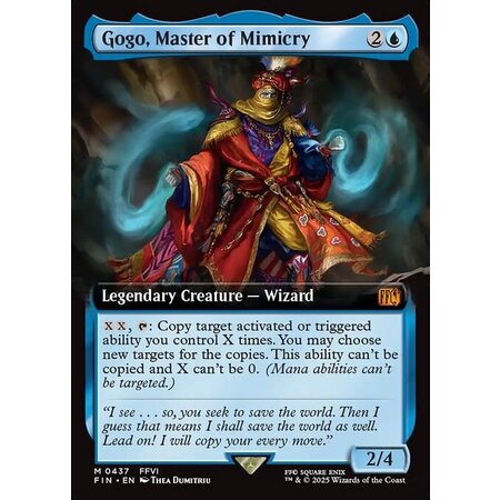 Gogo, Master of Mimicry - Foil