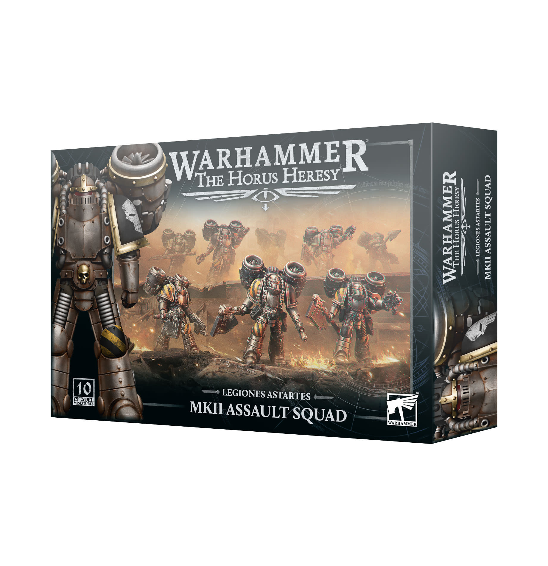 PREORDER - Warhammer The Horus Heresy: MKII Assault Squad