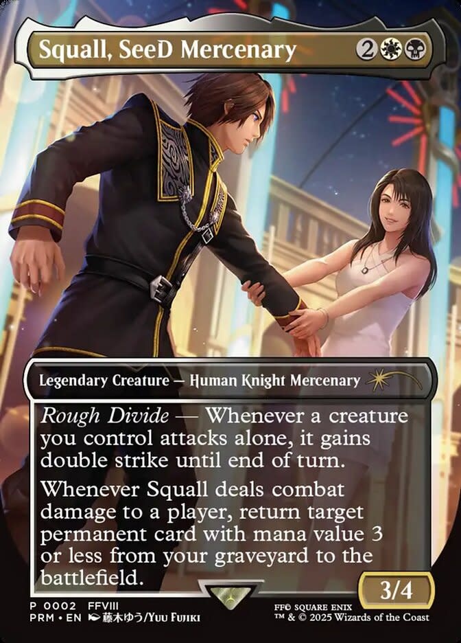 Squall, SeeD Mercenary - Foil - Standard Showdown Promo