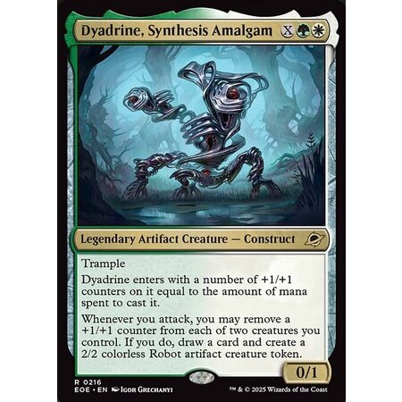 Dyadrine, Synthesis Amalgam
