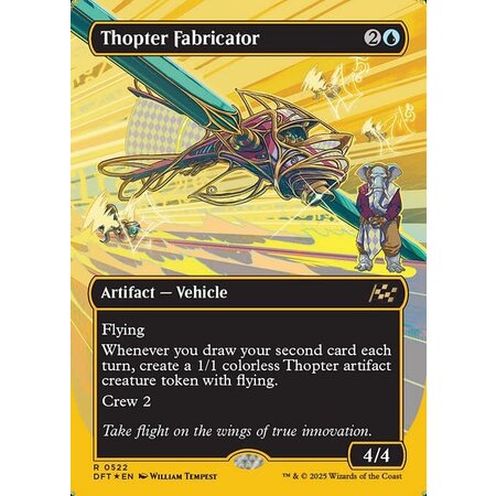 Thopter Fabricator - First Place Foil