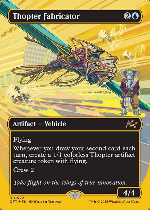 Thopter Fabricator - First Place Foil