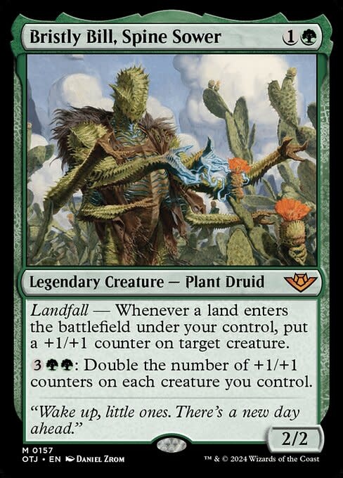 Bristly Bill, Spine Sower - Foil
