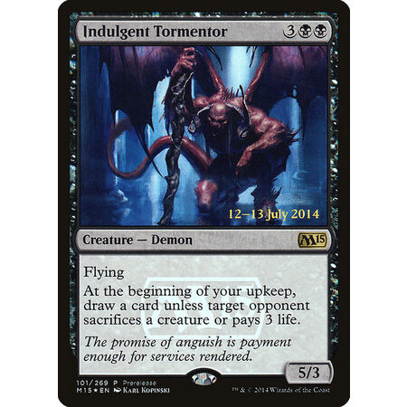 Indulgent Tormentor - Foil - Prerelease Promo
