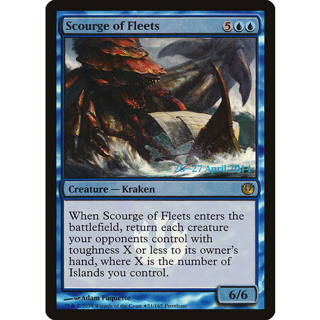 Scourge of Fleets - Foil - Prerelease Promo