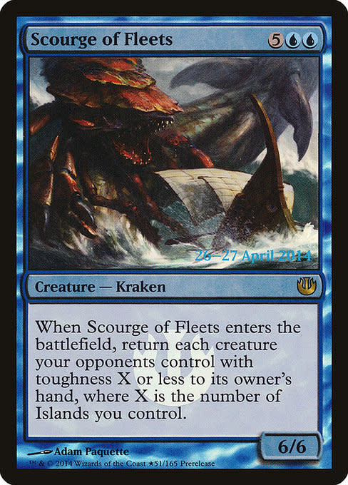 Scourge of Fleets - Foil - Prerelease Promo
