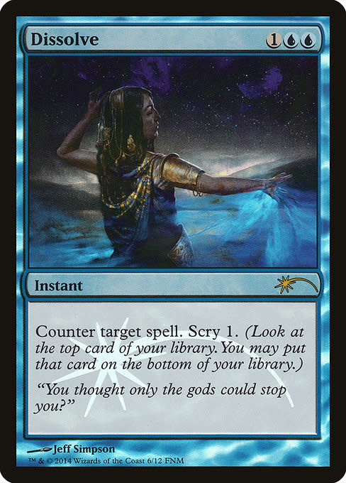 Dissolve - Foil - FNM Promo
