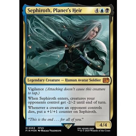 Sephiroth, Planet's Heir - Foil