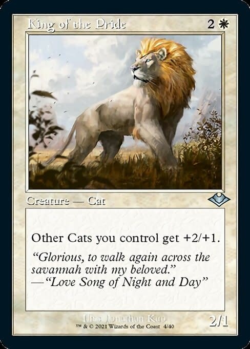 King of the Pride - Foil-Etched