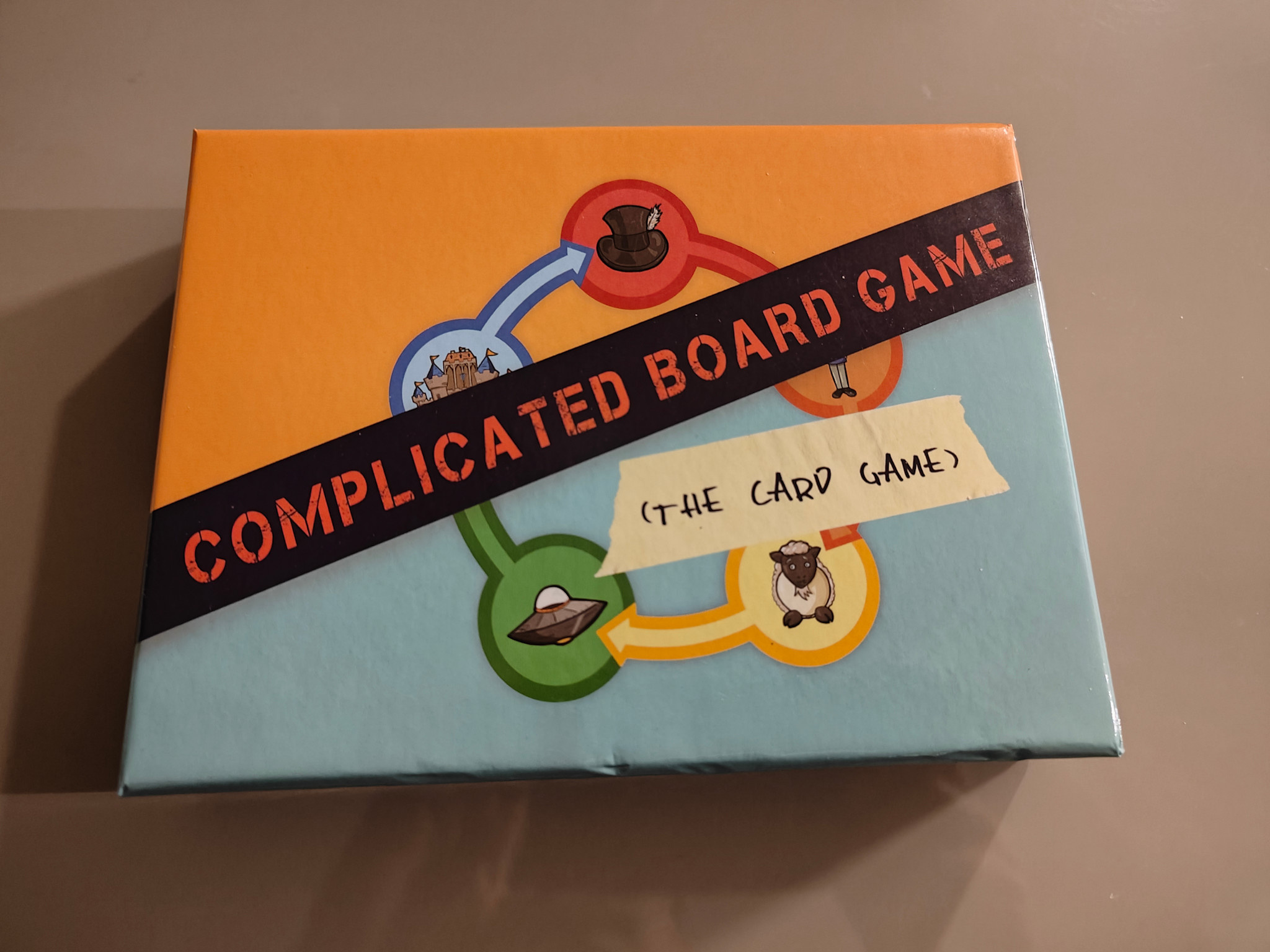 Complicated Board Game the Card Game