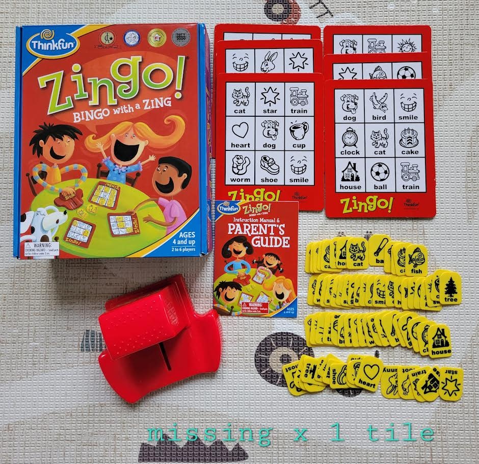 Zingo! Bingo with a Zing