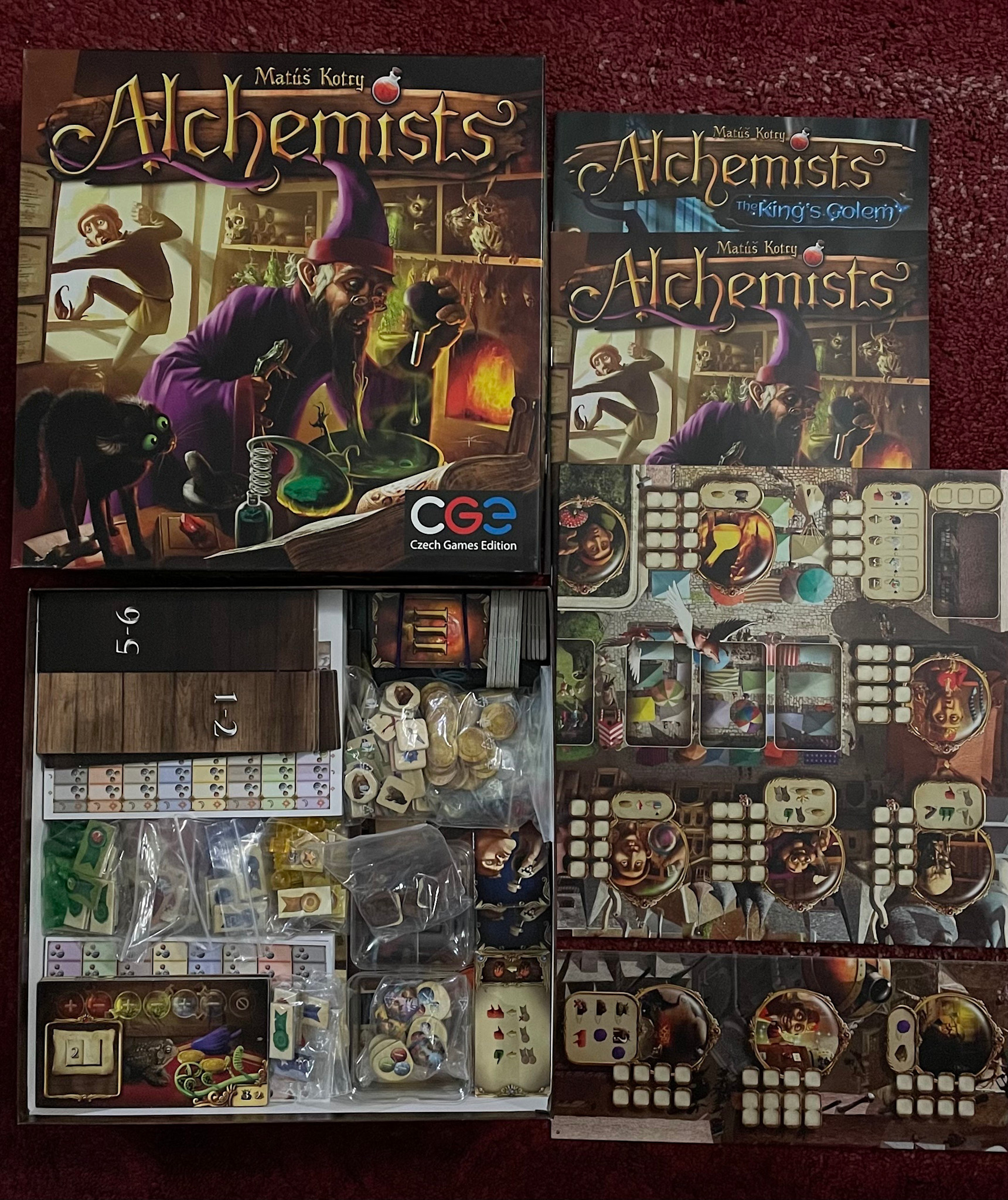 Alchemists + Kings Golem expansion