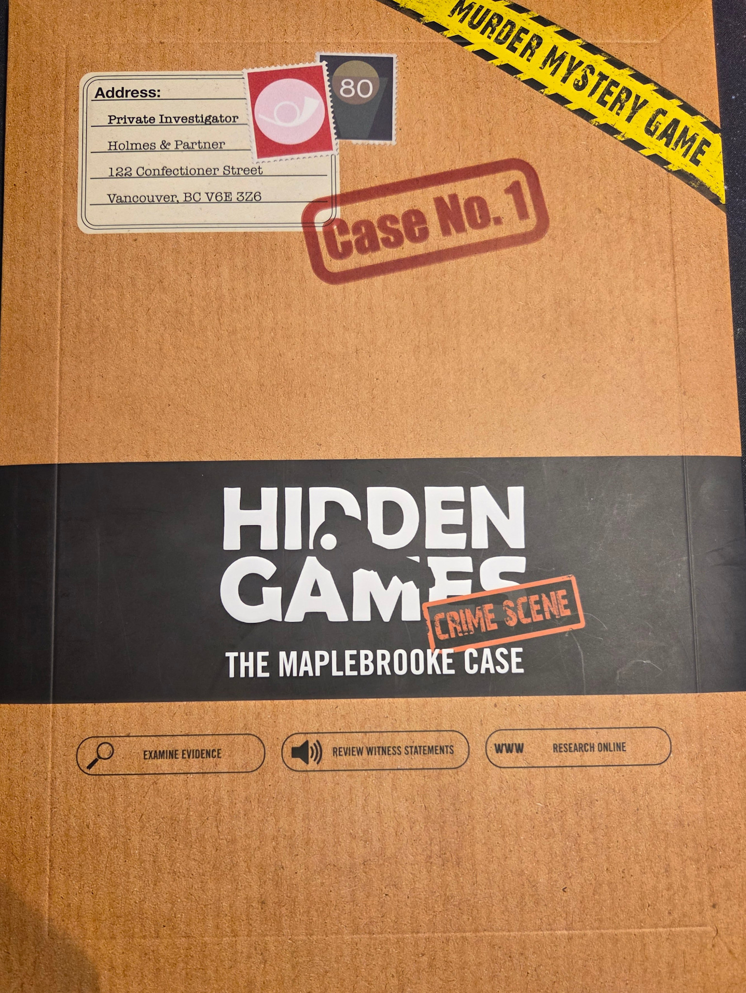 Hidden Games Crime Scene: The Maplebrooke Case