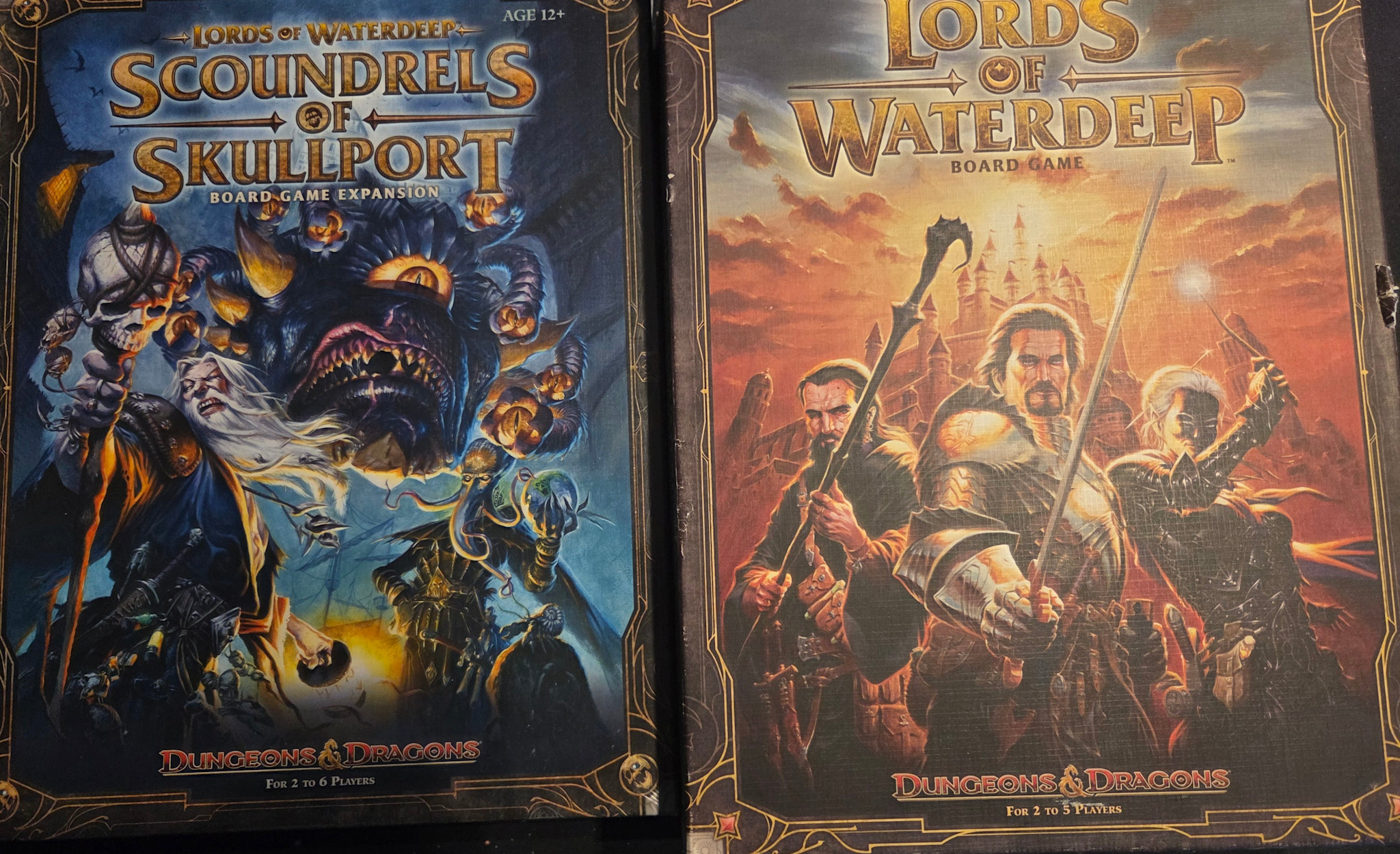 Lords of Waterdeep + Scoundrels of Skullport expansion