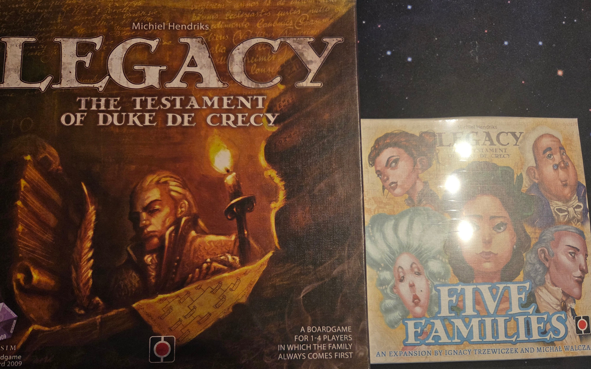 Legacy: The Testament of Duke de Crecy & Five Families Expansion