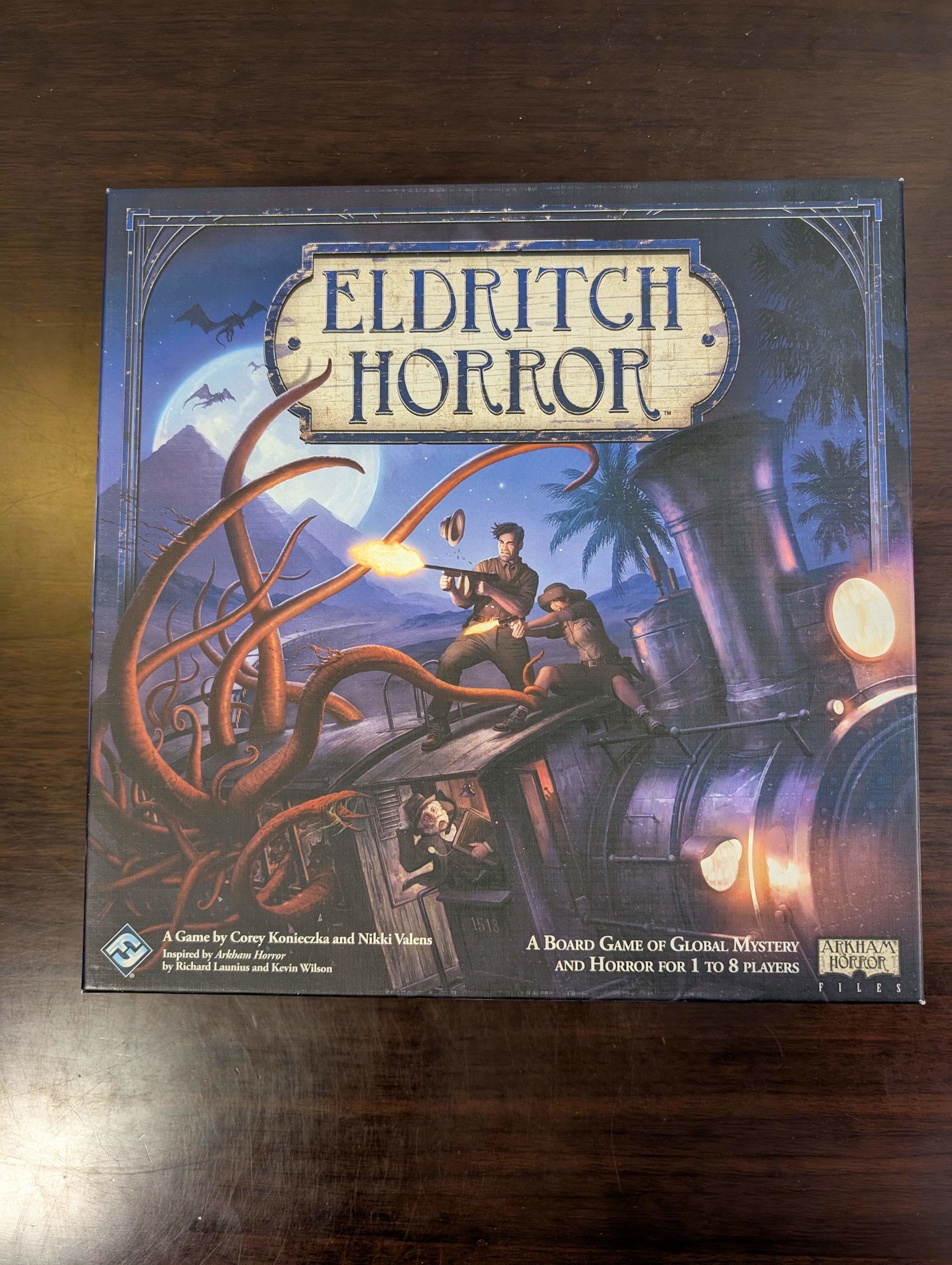 Eldritch Horror + Forsaken Lore expansion
