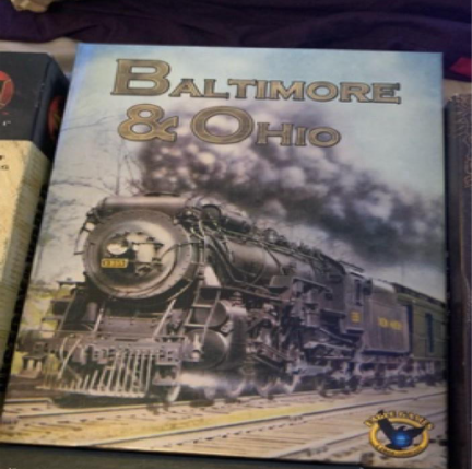 Baltimore & Ohio Board Game