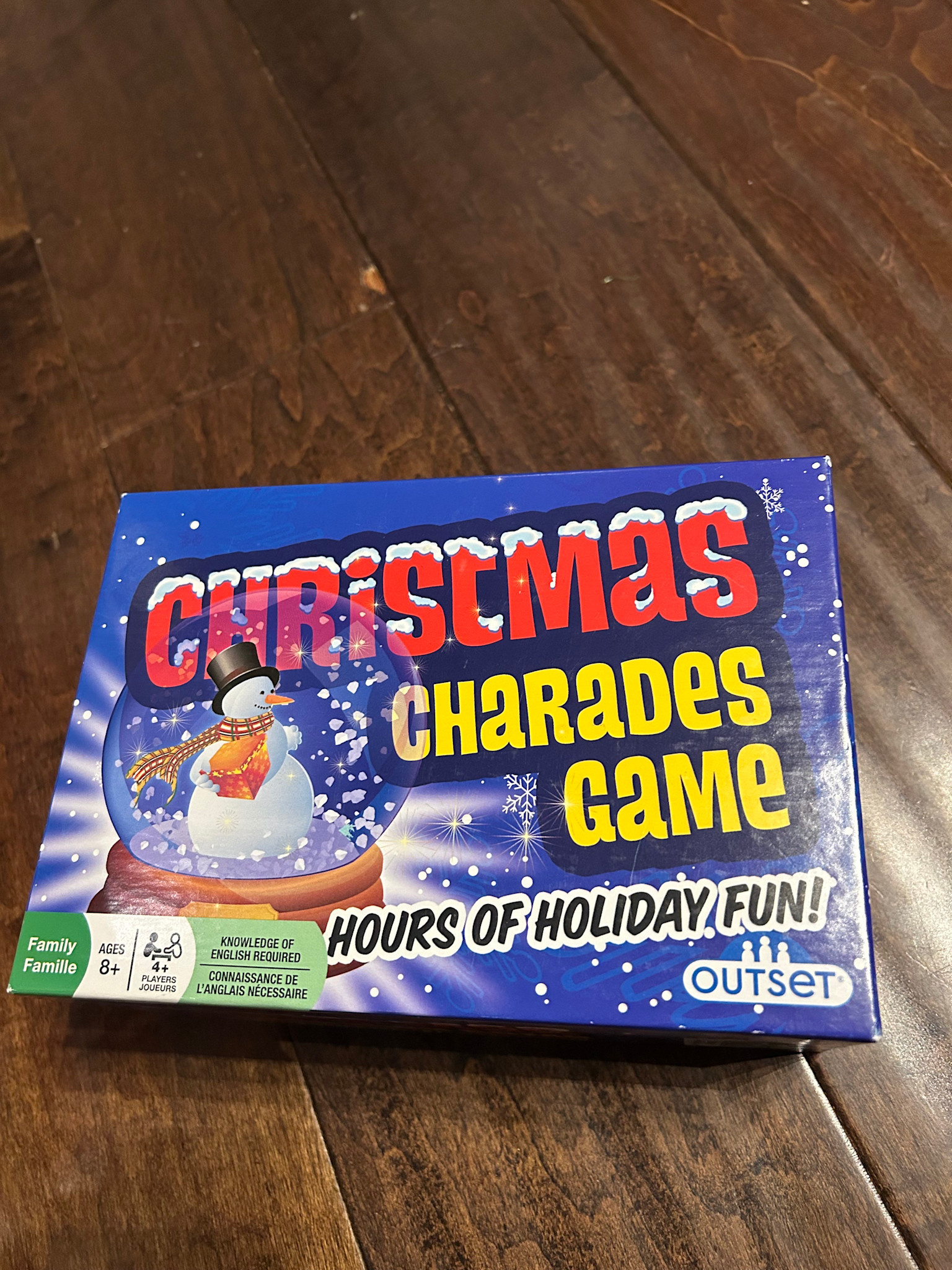 Christmas Charades Game