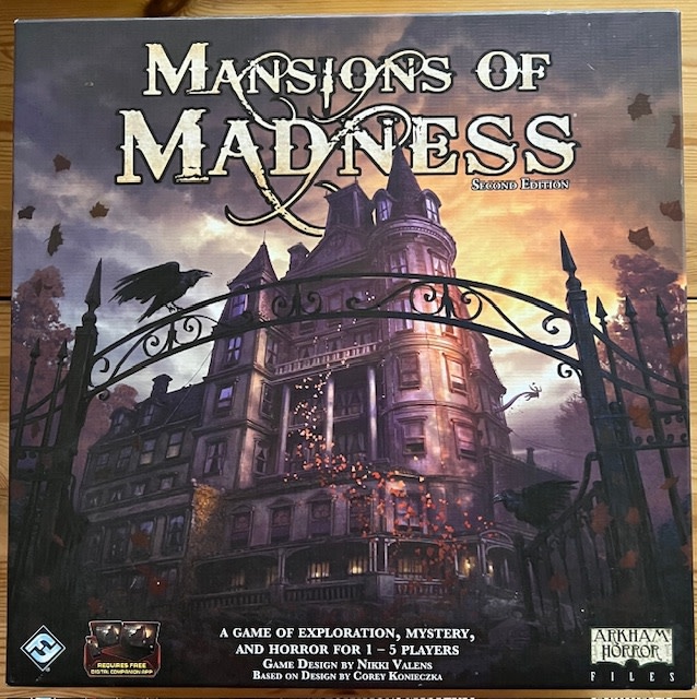 Mansions of Madness (2nd Edition) with Beyond the Threshold expansion