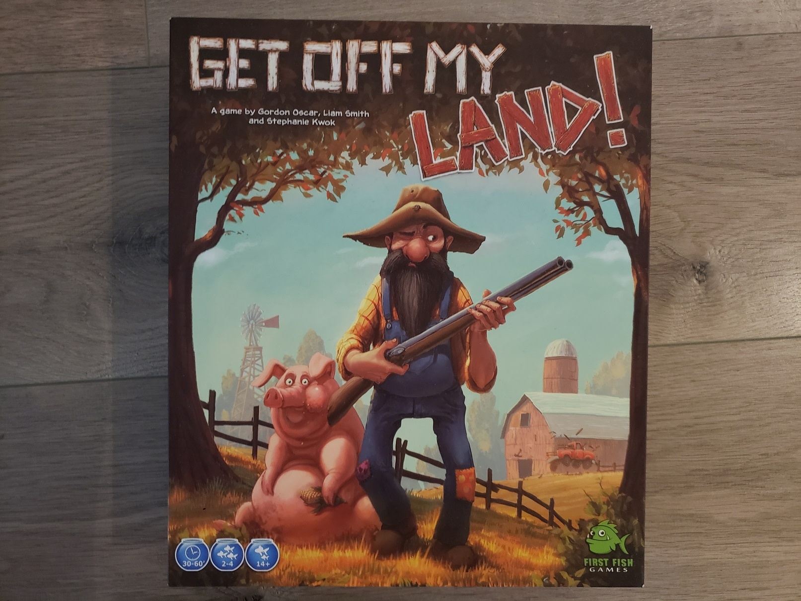 Get Off My Land + Kickstarter promo cards