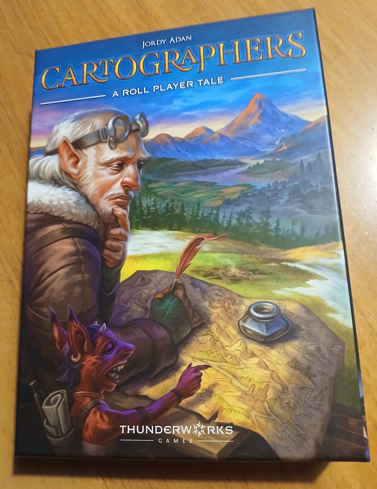 Cartographers - A Roll Player Tale