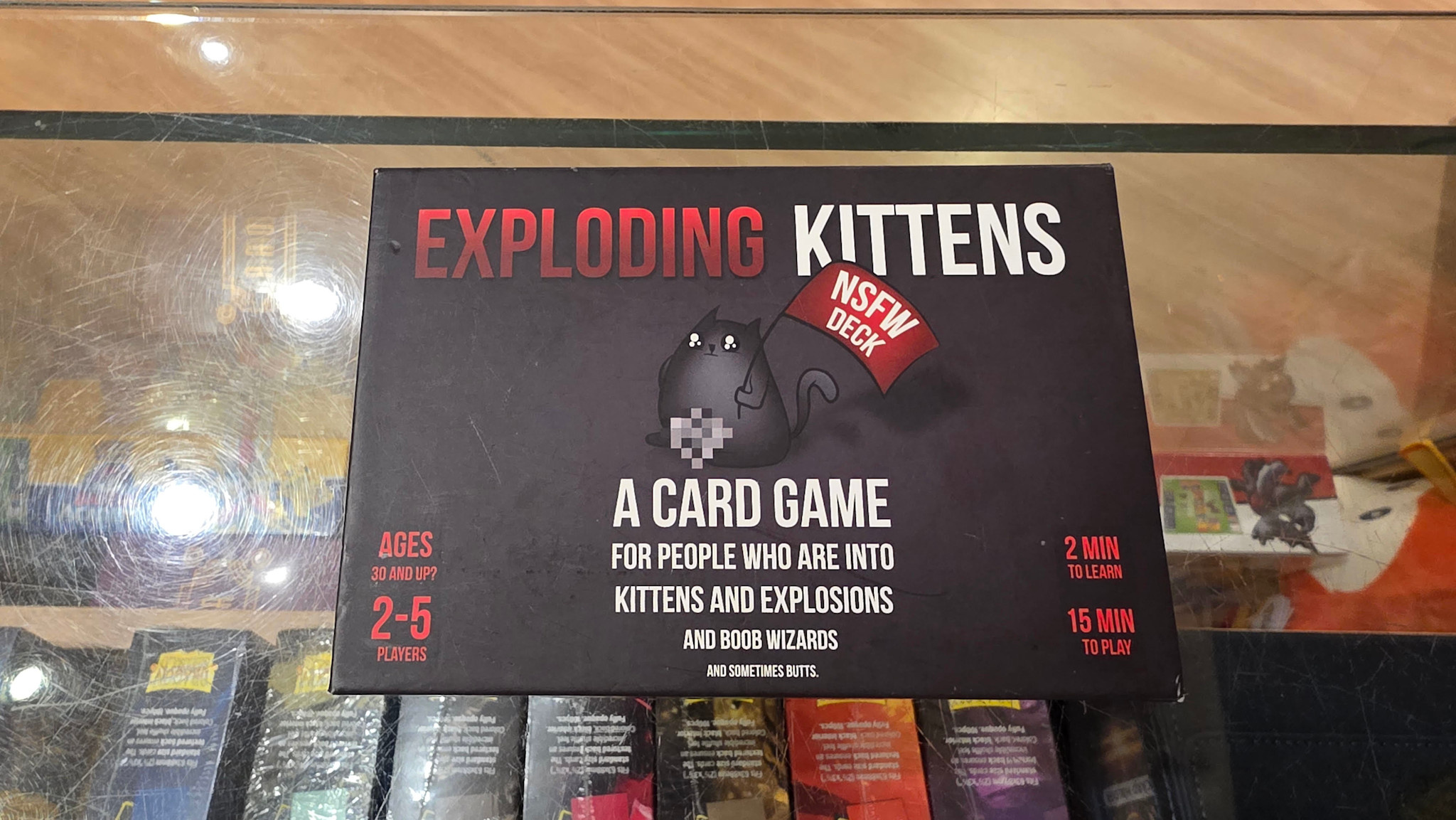 Exploding Kittens NSFW Deck
