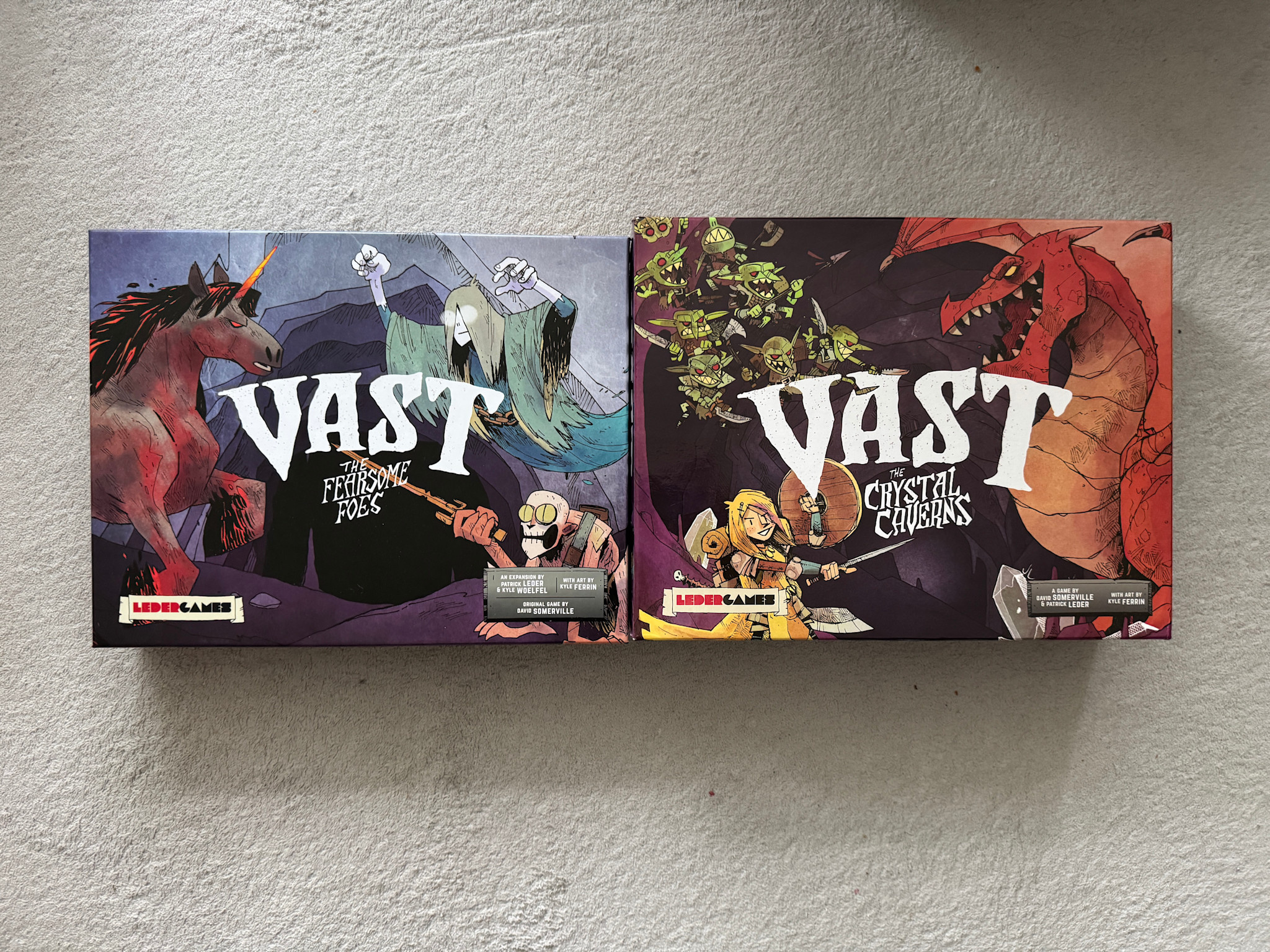 Vast: The Crystal Caverns + The Fearsome Foes