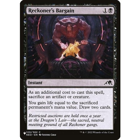 Reckoner's Bargain