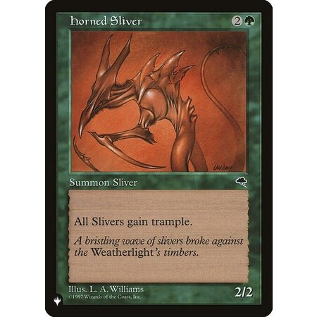 Horned Sliver