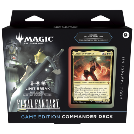 MTG - Final Fantasy - Commander Deck - Limit Break - Video Game Edition