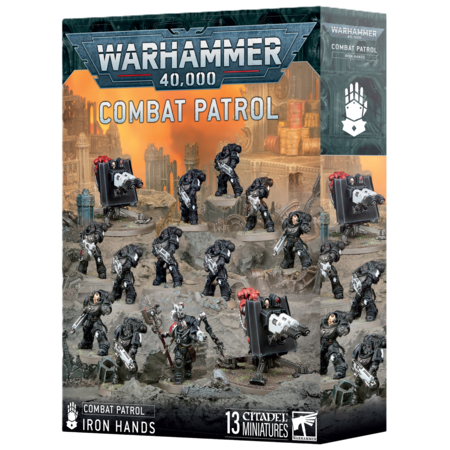PREORDER - Warhammer 40,000: Combat Patrol - Iron Hands